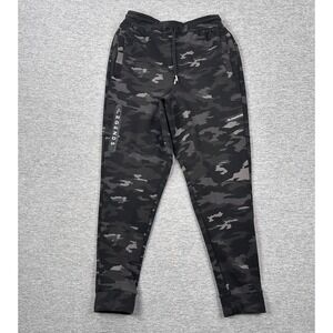 Legends Jogger Pants Mens Medium Gray Camo Hawthorne Tech Active Gym Fitness